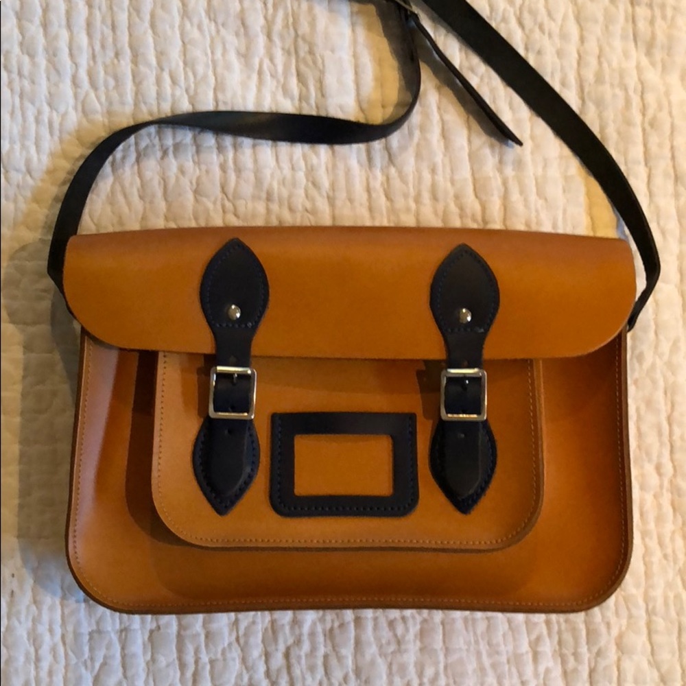 Leather Satchel Co. - two tone.